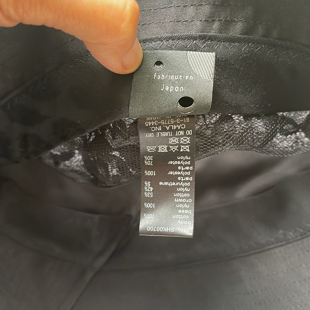 SALE! Ca4la lace bucket hat - Picture 6 of 7